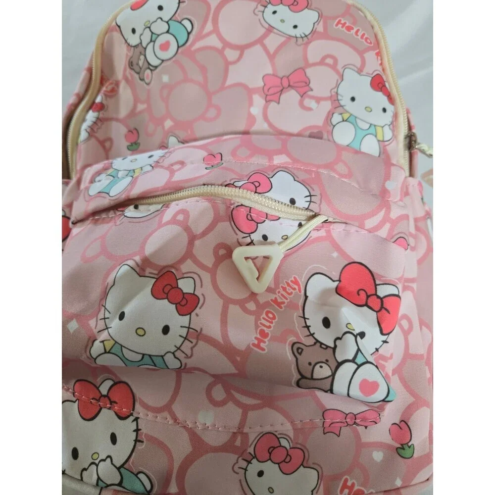 HELLO kitty CUTE School Backpack Big Size NEW With Gift